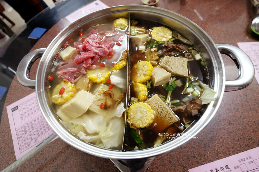 台中大里│仟合原羊肉爐-料好實在又划算，環境乾淨，招牌鍋可以吃到兩種口味，會想再訪