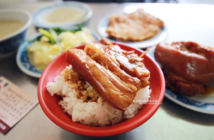 台中后里│后里鄭爌肉飯-后里排隊美食小吃，網友推薦爌肉、排骨跟豬腳