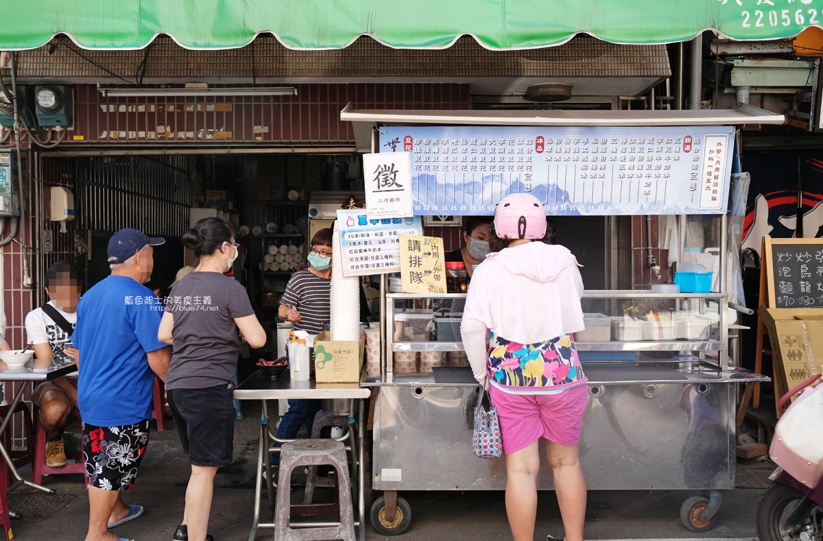 台中西屯│華美黃昏市場無名豆花-市場內隱藏版剉冰和豆花，承襲古法，溫暖手作