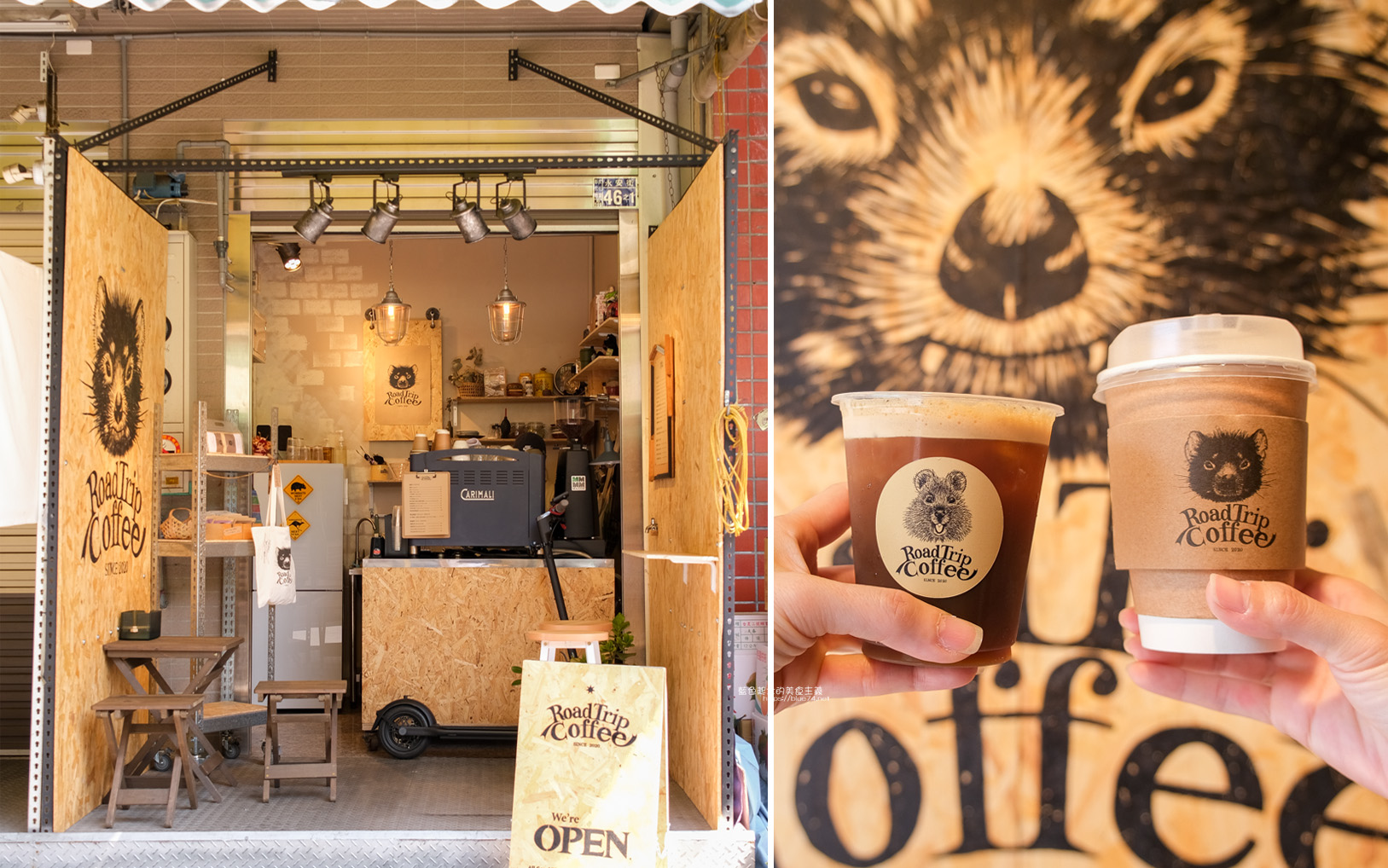 彰化美食│公路旅行咖啡Road Trip Coffee-在菜市場裡的咖啡店